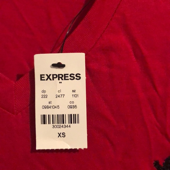 Express Red Tee Shirt - Picture 3 of 3